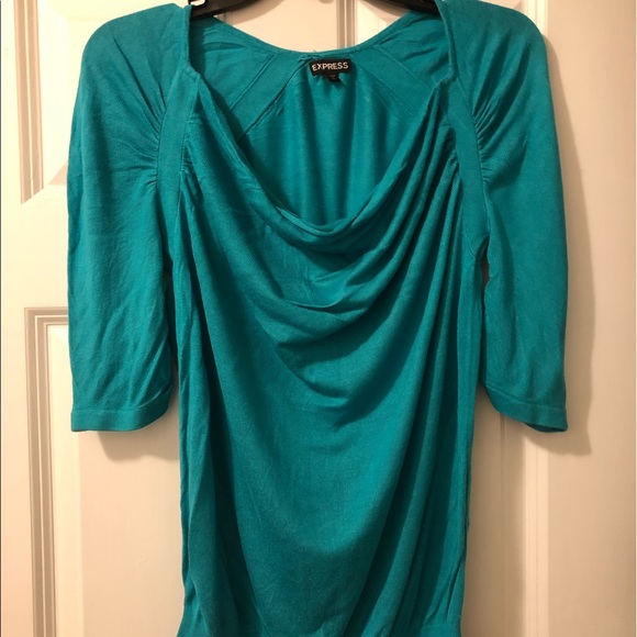 Misses Express brand cowl neck sweater - Picture 2 of 4